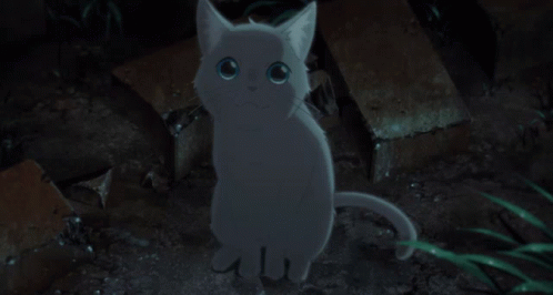 A Whisker Away Cat GIF - A Whisker Away Cat Anime Cat GIFs