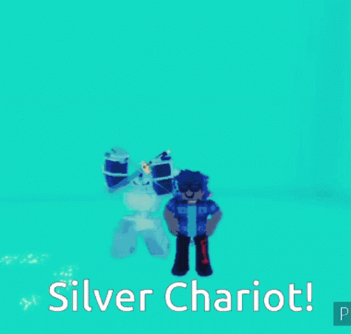 Silver Chariot Nthejojogame GIF - Silver Chariot Nthejojogame Roblox GIFs