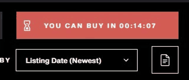 a screenshot of a website that says `` you can buy in 00 : 14 : 07 ''