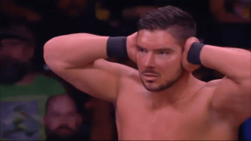 Ethan Page Not Listening GIF