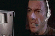 Van Damme Playing GIF