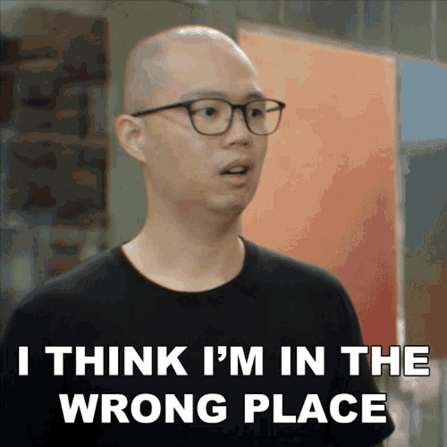 I Think Im In The Wrong Place Chris Cantada GIF - I Think Im In The Wrong Place Chris Cantada Chris Cantada Force GIFs