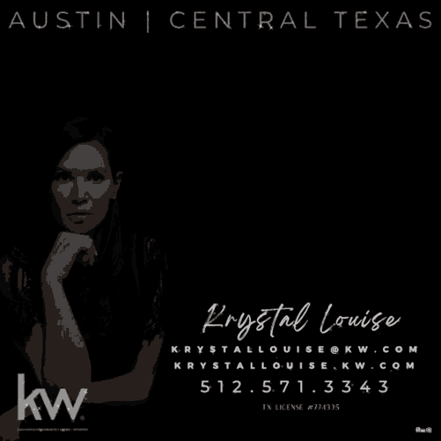 krystal louise is a real estate agent in central texas