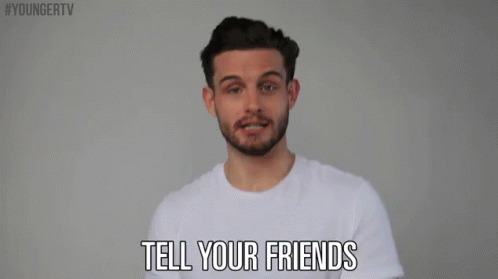 Tell Your Friends GIF - Younger Tv Younger Tv Land GIFs
