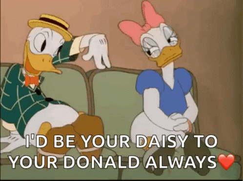 Couch Donald Duck GIF - Couch Donald Duck Date GIFs