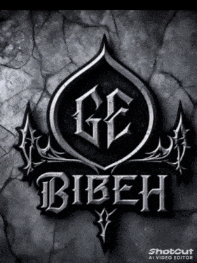 a logo for a band called bibleh is shown