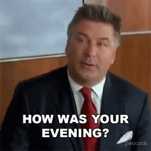 How Was Your Evening Jack Donaghy GIF - How Was Your Evening Jack Donaghy Alec Baldwin GIFs