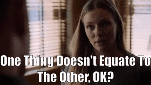 Chicago Pd Hailey Upton GIF - Chicago Pd Hailey Upton One Thing Doesnt Equate To The Other GIFs