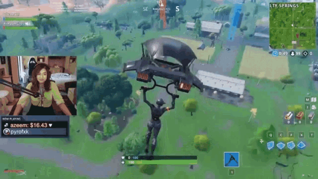 Fortnite Excited GIF