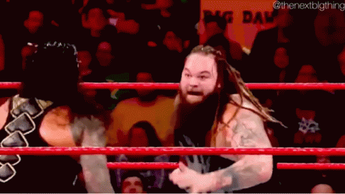 Roman Reigns Spear GIF - Roman Reigns Spear Bray Wyatt GIFs