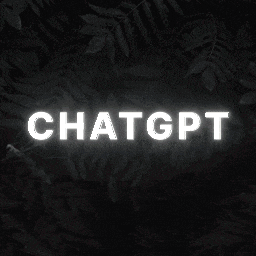 a black background with yellow letters that spell out chatgpit