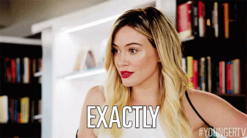 Exactly GIF - Exactly Right Hilary Duff GIFs