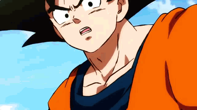 Goku Le Gana GIF - Goku Le Gana GIFs