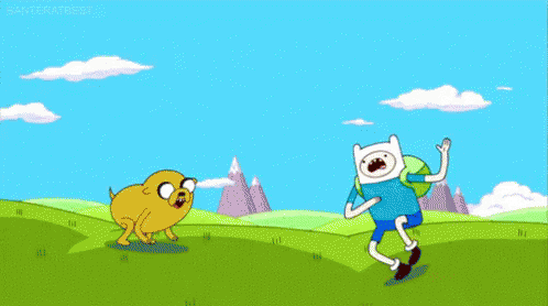 Adventure Time GIF - High Five Adventure Time Friends GIFs