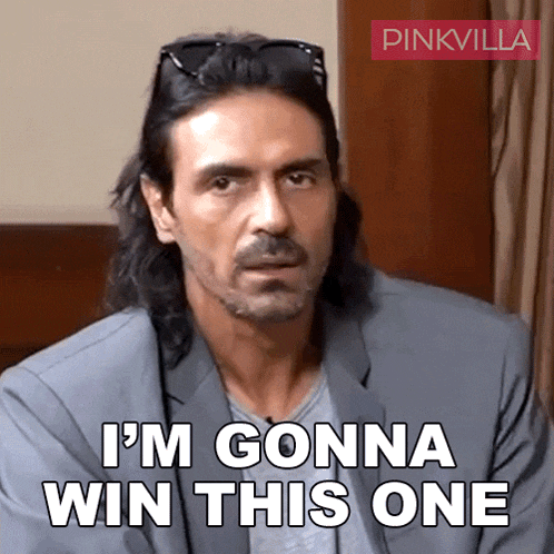 I'M Gonna Win This One Arjun Rampal GIF - I'M Gonna Win This One Arjun Rampal Pinkvilla GIFs