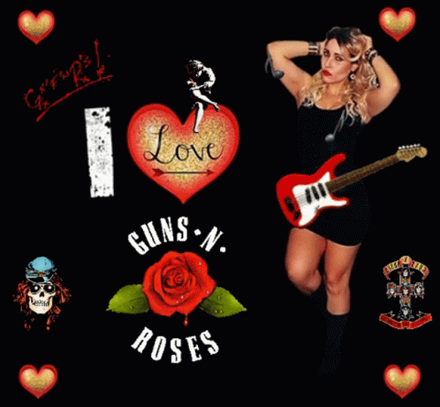 Guns N Roses Gnr GIF - Guns N Roses Gnr Silviane Moon GIFs