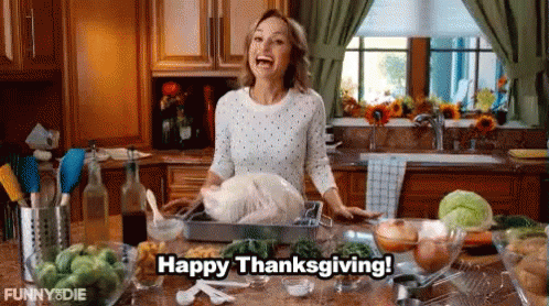 Happy Thanksgiving! GIF - Happythanksgiving Food Eat GIFs