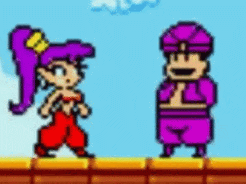 Shantae Gaming GIF - Shantae Gaming Pixels GIFs