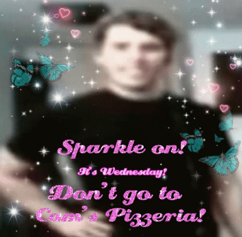 Jerma Cams Pizza GIF - Jerma Cams Pizza Sparkle On Its Wednesday GIFs