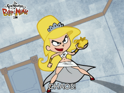 Chaos Eris GIF - Chaos Eris The Grim Adventures Of Billy And Mandy GIFs