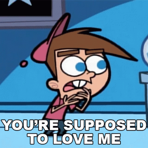 Youre Supposed To Love Me Timmy Turner GIF - Youre Supposed To Love Me Timmy Turner A Wish Too Far GIFs
