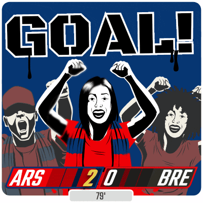a poster that says goal ars 20 bre