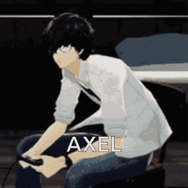 axel is the name of the person in the video game