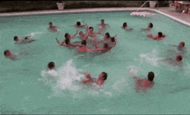Pool Party Caddy Dance GIF - Pool Party Caddy Dance Splash GIFs
