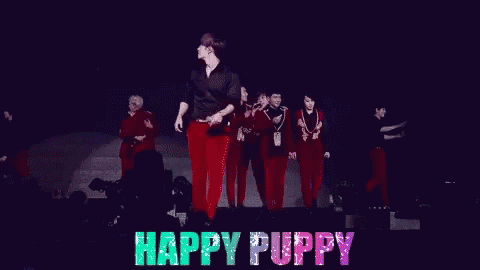 Super Junior Happy Puppy GIF - Super Junior Happy Puppy Suju GIFs