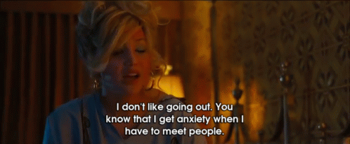 Stay At Home Club GIF - American Hustle Jennifer Lawrence I Dont Like Going Out GIFs