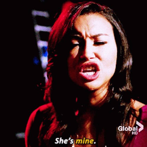 Glee Santana Lopez GIF - Glee Santana Lopez Shes Mine GIFs