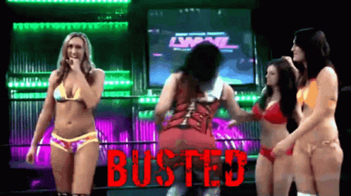 Busted Wrestling GIF - Busted Wrestling Girls GIFs
