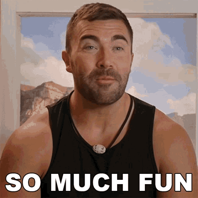 So Much Fun James Tindale GIF - So Much Fun James Tindale All Star Shore GIFs