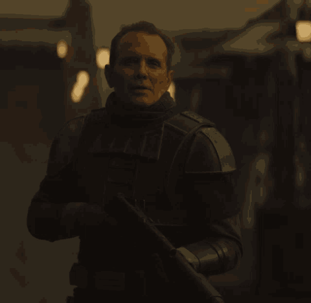 Lang The Mandalorian GIF - Lang The Mandalorian So You Threw In With The Jedi GIFs