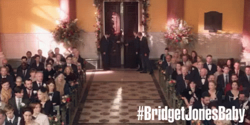 Wedding GIF - Bridget Joness Baby Bridget Jones Gi Fs Renee Zellweger GIFs