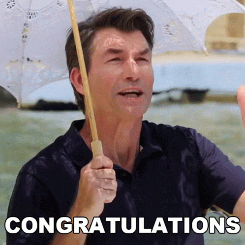 Congratulations Jerry Oconnell GIF - Congratulations Jerry Oconnell The Real Love Boat GIFs