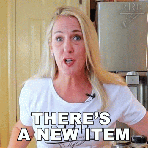 Theres A New Item Jennifer Decarle GIF - Theres A New Item Jennifer Decarle Restaurant Recipe Recreations GIFs