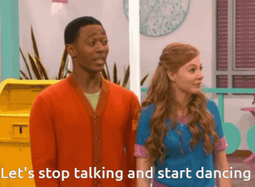 The Fresh Beat Band Lets Stop Talking And Start Dancing GIF - The Fresh Beat Band Lets Stop Talking And Start Dancing Stop Talking GIFs