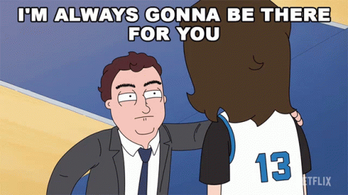 Im Always Gonna Be There For You Coach Ben Hopkins GIF - Im Always Gonna Be There For You Coach Ben Hopkins Hoops GIFs
