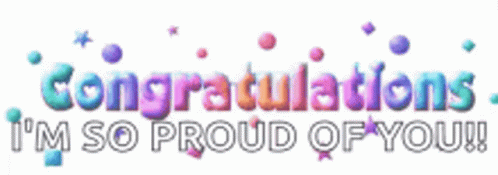 Congratulations Congrats GIF - Congratulations Congrats So Proud Of You GIFs