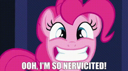 Mlp Pinkie Pie GIF - Mlp Pinkie Pie Ooh Im So Nervicited GIFs