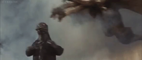Ghidorah Godzilla GIF - Ghidorah Godzilla Fight GIFs