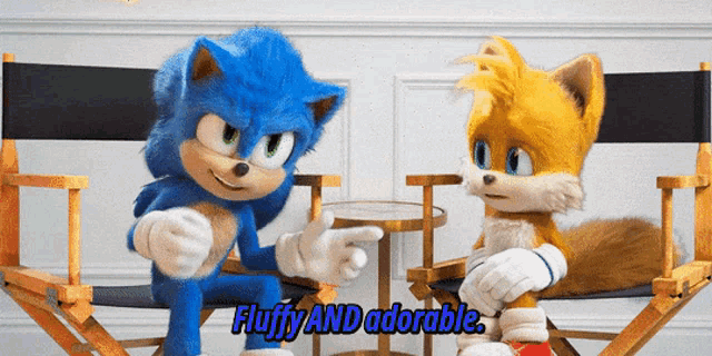 Sonic Fluffy And Adorable GIF