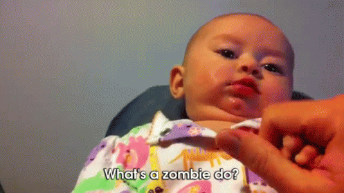 That'S How It Begins GIF - Zombie Bite Funny GIFs