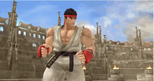 Ryu Street Fighter GIF - Ryu Street Fighter Smash GIFs