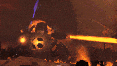 a computer generated image shows a rocket being launched into space