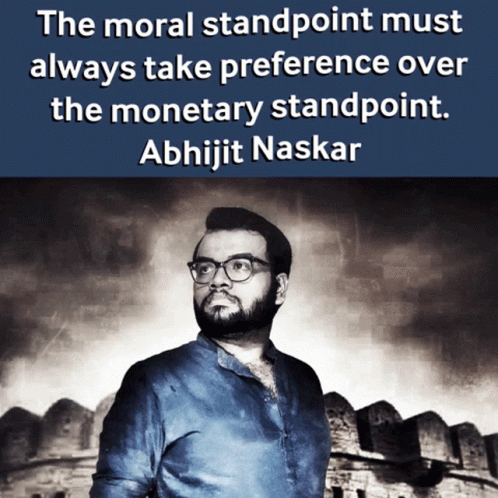 Abhijit Naskar Naskar GIF - Abhijit Naskar Naskar Moral Standpoint GIFs