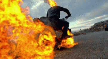 Ghost Rider GIF - Ghost Rider Fire On Fire GIFs
