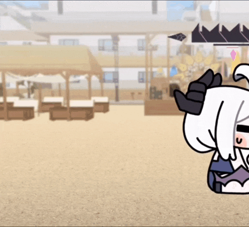 a cartoon of a girl with horns and a crown