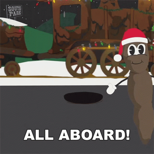 All Aboard Mr Hankey GIF - All Aboard Mr Hankey South Park GIFs